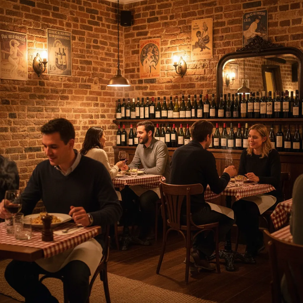 Gezellige avond in de bistro